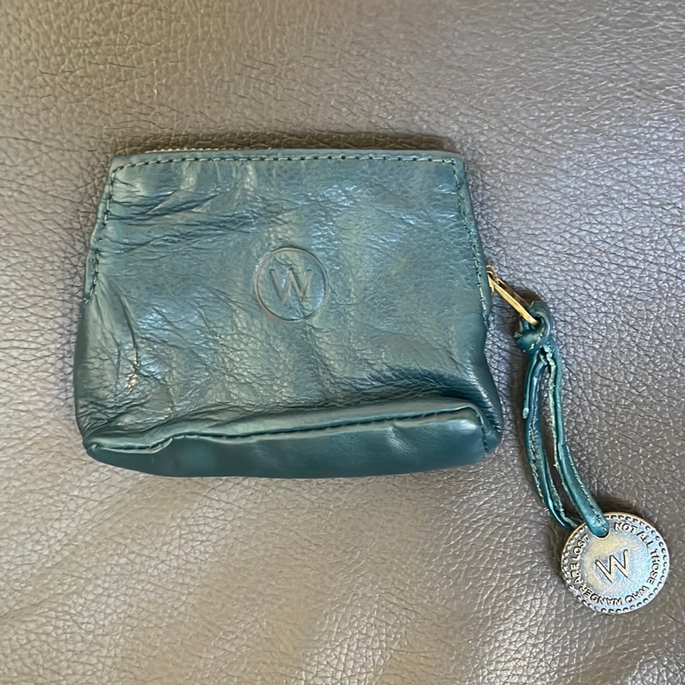 Wanderers Leather Card Wallet - Azzurra Color